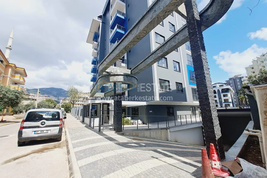 Two 1+1 apartments in the center of Alanya, Cleopatra beach area - fine finish, modern complex 7 