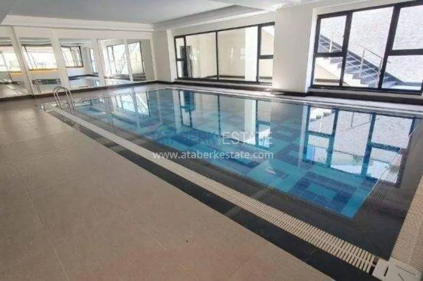 1+1 apartment in Gazipasa - from owner, pool view, affordable price 8 
