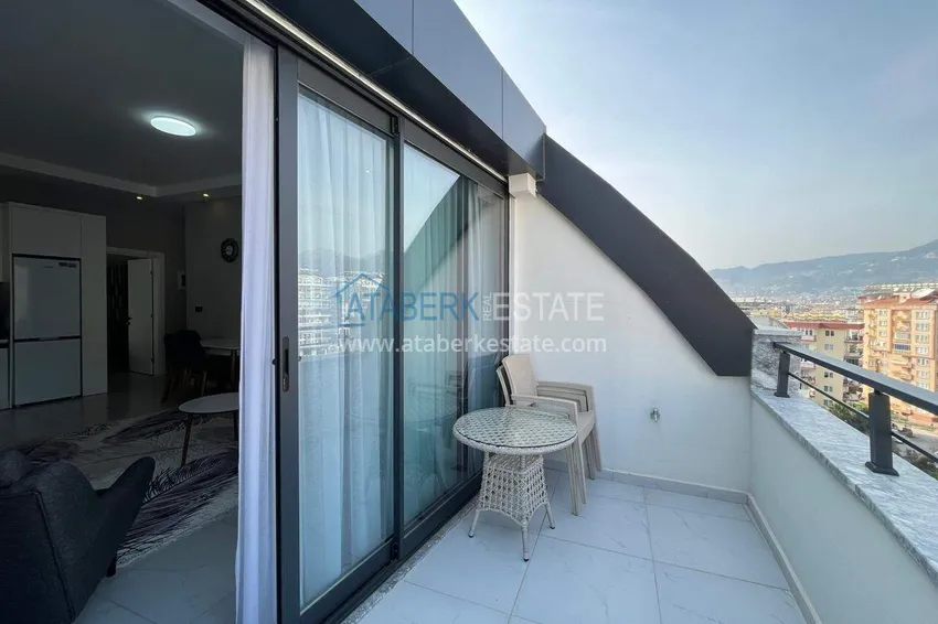 Purchase  Apartment and penthouse in Tosmur - single price for two properties, 300 m from the sea  17 