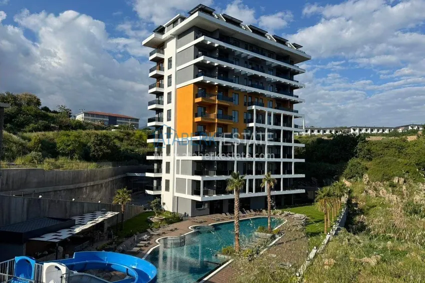 New comfort segment residence in Tosmur - real estate in Alanya from the developer  1 