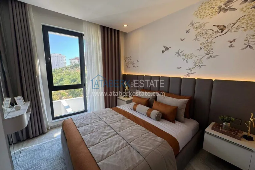Purchase  New comfort segment residence in Tosmur - real estate in Alanya from the developer  11 