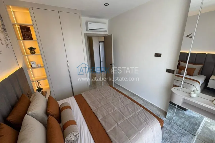 Purchase  New comfort segment residence in Tosmur - real estate in Alanya from the developer  12 