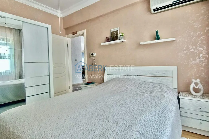 Purchase  2+1 apartment 125 m2 in the center of Mahmutlar — furnished, renovated, 350 m from the sea 12 