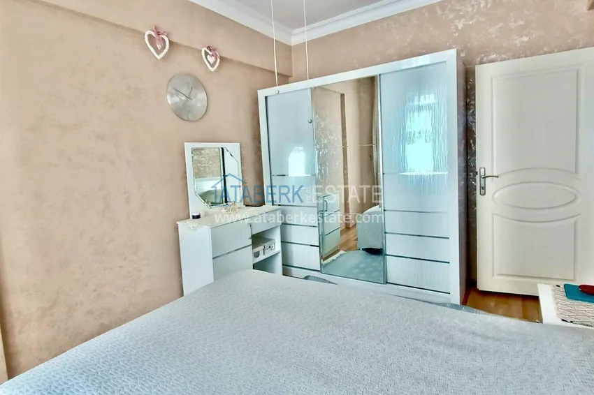 Purchase  2+1 apartment 125 m2 in the center of Mahmutlar — furnished, renovated, 350 m from the sea 13 