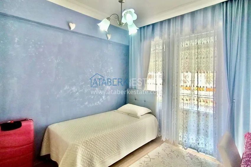 Purchase  2+1 apartment 125 m2 in the center of Mahmutlar — furnished, renovated, 350 m from the sea 15 