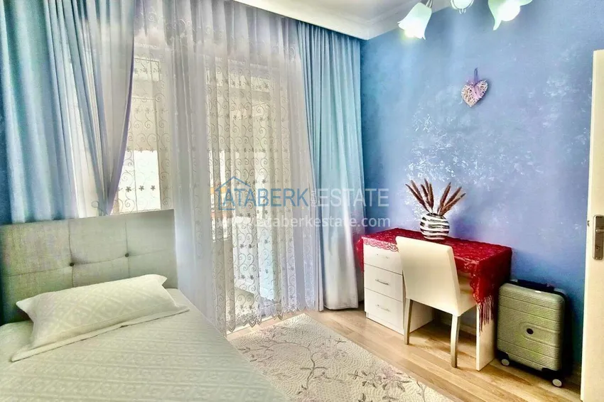 Purchase  2+1 apartment 125 m2 in the center of Mahmutlar — furnished, renovated, 350 m from the sea 16 