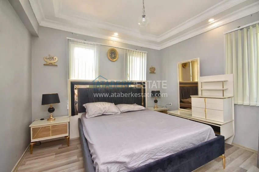 Purchase  Three-storey 3+2 villa in Kargicak - sea view, furniture, surrounded by greenery 15 