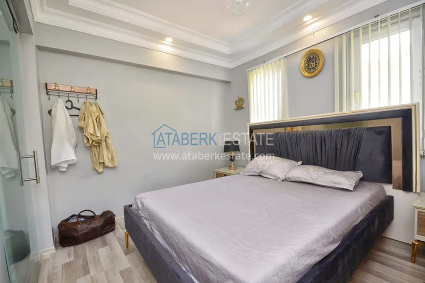 Purchase  Three-storey 3+2 villa in Kargicak - sea view, furniture, surrounded by greenery 16 