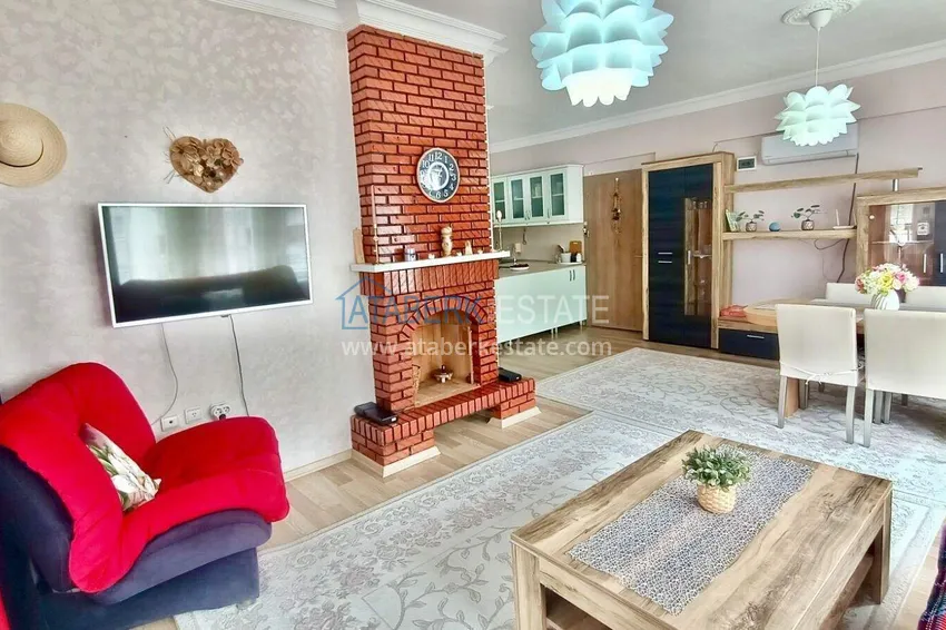 Purchase  2+1 apartment 125 m2 in the center of Mahmutlar — furnished, renovated, 350 m from the sea 2 