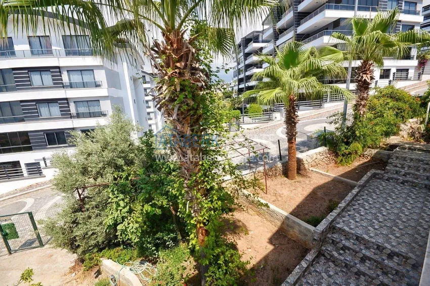 Purchase  Three-storey 3+2 villa in Kargicak - sea view, furniture, surrounded by greenery 21 