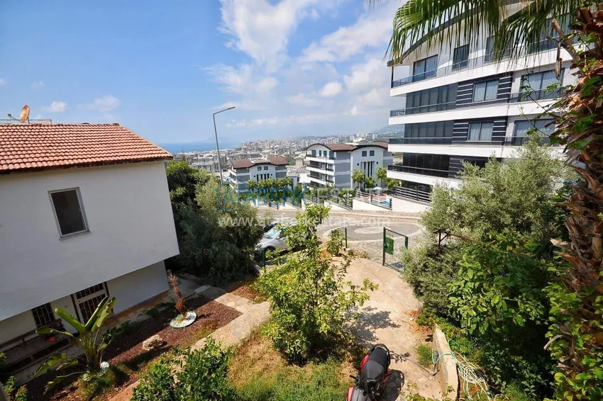 Purchase  Three-storey 3+2 villa in Kargicak - sea view, furniture, surrounded by greenery 22 