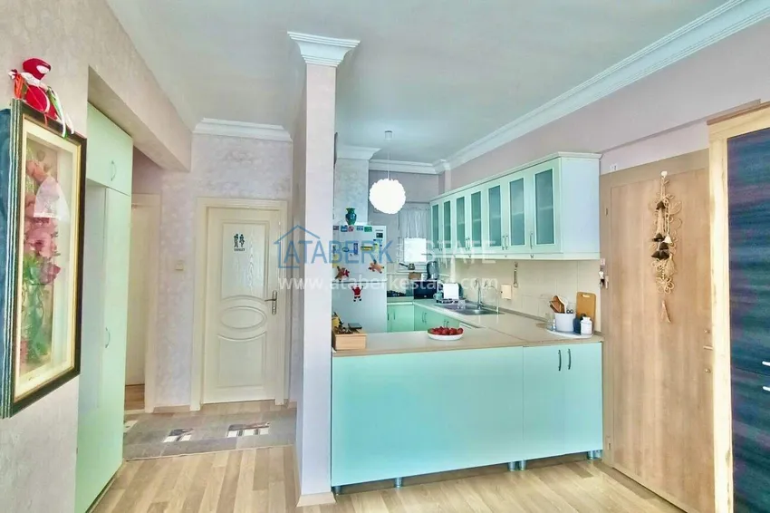 Purchase  2+1 apartment 125 m2 in the center of Mahmutlar — furnished, renovated, 350 m from the sea 5 