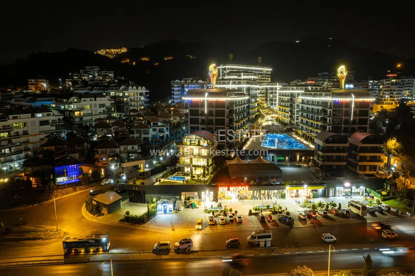 Ultra-luxury beachfront villa in Kargicak — citizenship property in Alanya 8 