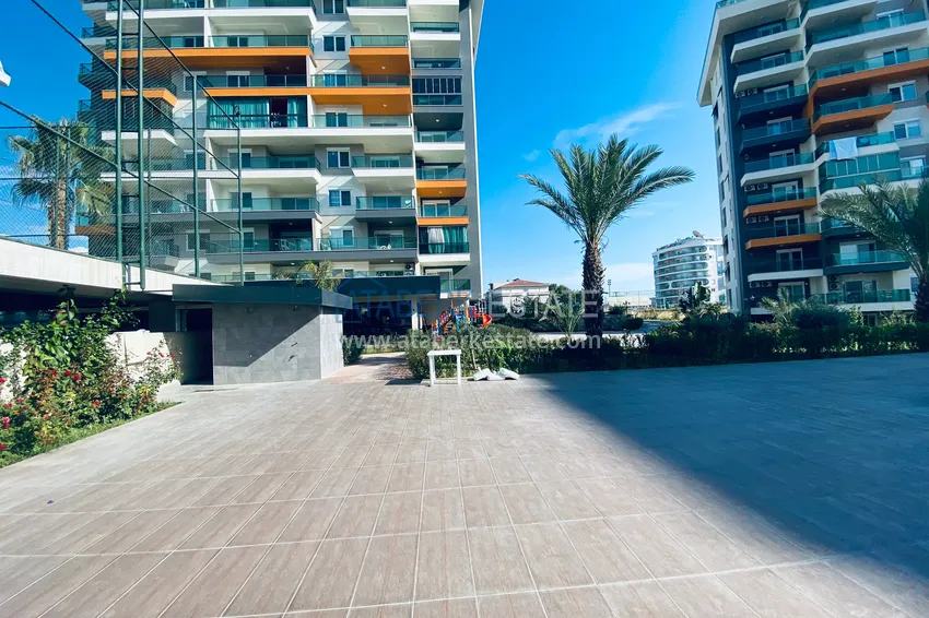 2+1 apartment in Avsallar — furniture, residence with hotel-level service 8 