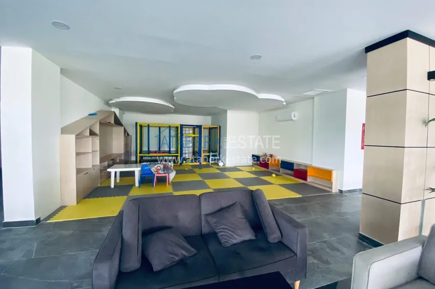 2+1 apartment in Avsallar — furniture, residence with hotel-level service 11 