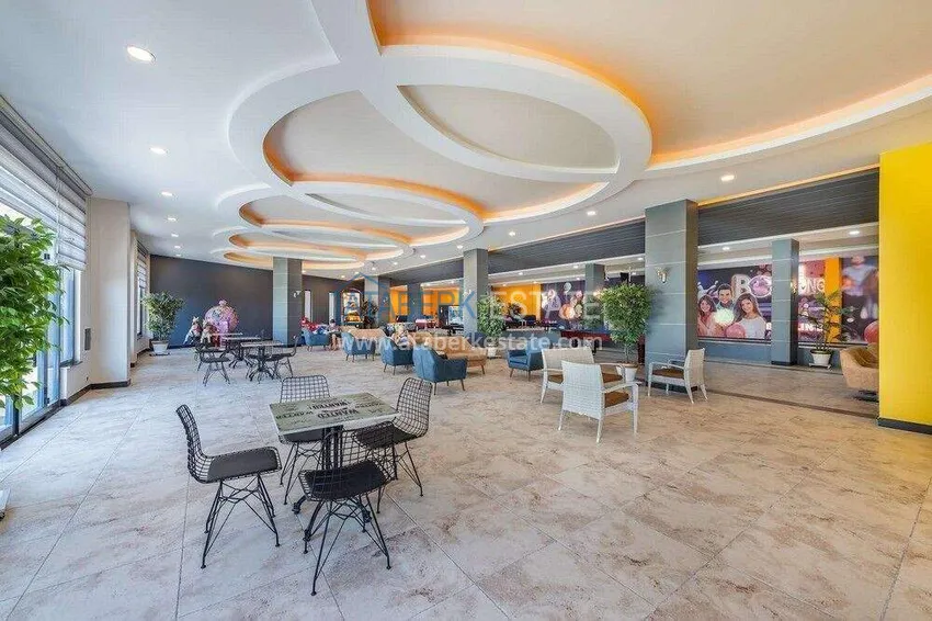 2+1 apartment in Avsallar — furniture, residence with hotel-level service 12 