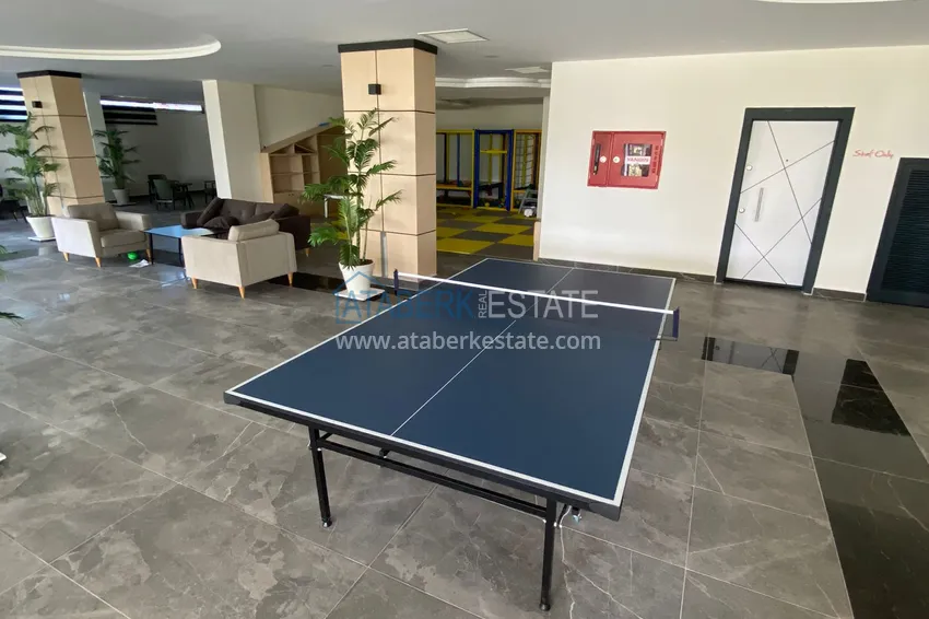 2+1 apartment in Avsallar — furniture, residence with hotel-level service 15 