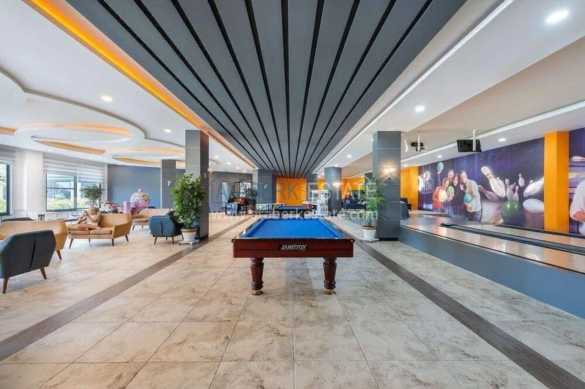 2+1 apartment in Avsallar — furniture, residence with hotel-level service 17 