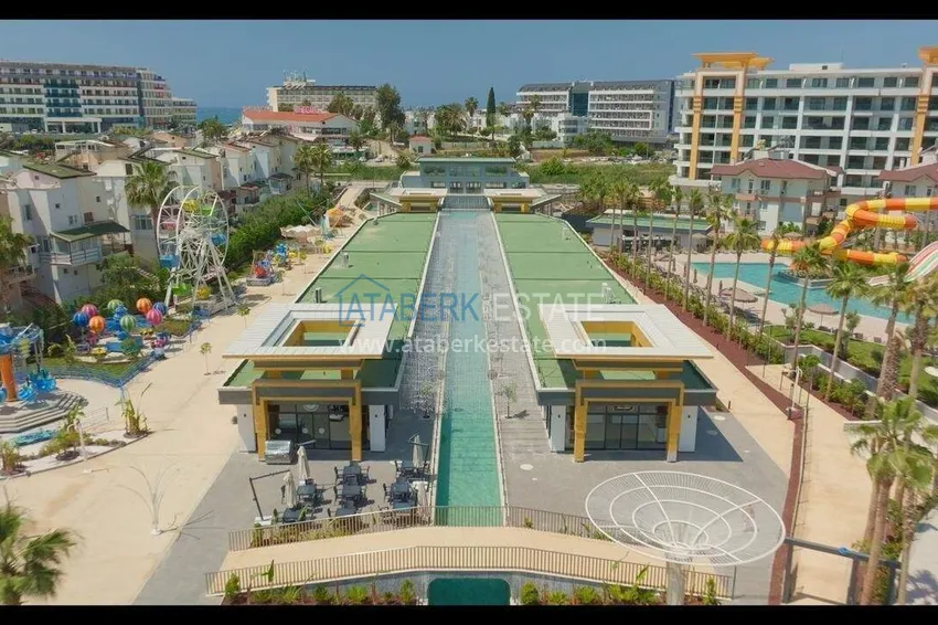 Spacious 1+1 apartment in Turkler — 80 m2 furnished by the owner, premium resort 31 