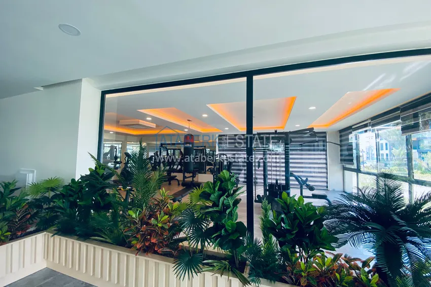 2+1 apartment in Avsallar — furniture, residence with hotel-level service 19 