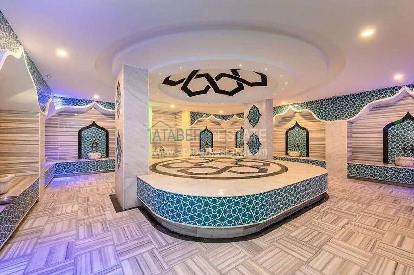 2+1 apartment in Avsallar — furniture, residence with hotel-level service 26 