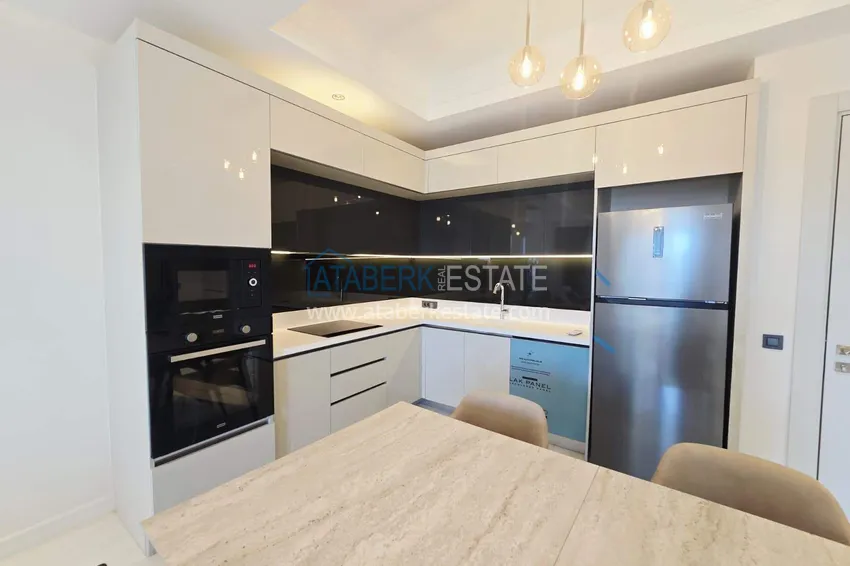 Purchase  Spacious 1+1 apartment in Turkler — 80 m2 furnished by the owner, premium resort 4 