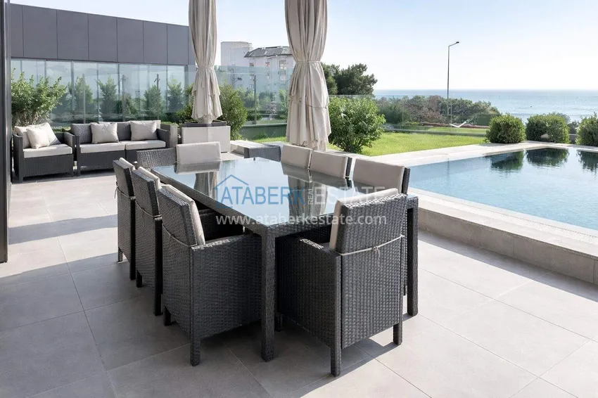 Ultra-luxury beachfront villa in Kargicak — citizenship property in Alanya 13 