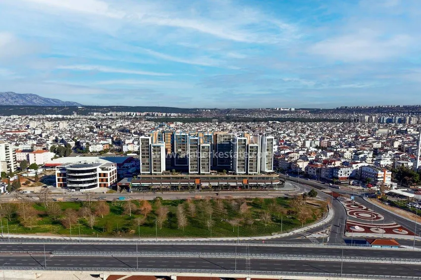 1+1 apartment in Antalya, Kepez district — furniture, modern residence, directly from the owner  1 
