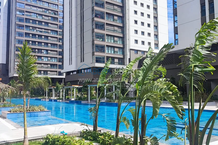 1+1 apartment in Antalya, Kepez district — furniture, modern residence, directly from the owner  2 