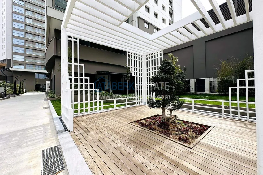 1+1 apartment in Antalya, Kepez district — furniture, modern residence, directly from the owner  13 
