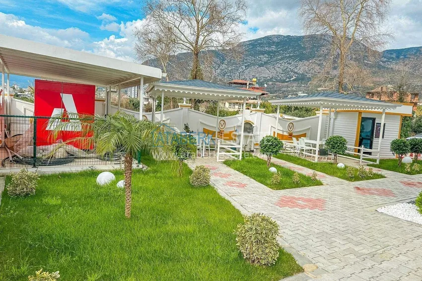 Apartment 1+1 in the center of Mahmutlar — furniture, advantageous format, modern complex 13 
