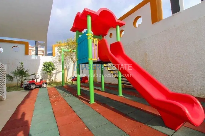 Spacious 1+1 apartment in Kestel — 75 m2 furnished, 150 meters from the sea 14 