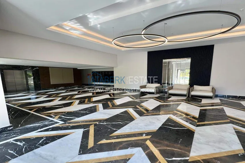 1+1 apartment in Antalya, Kepez district — furniture, modern residence, directly from the owner  16 