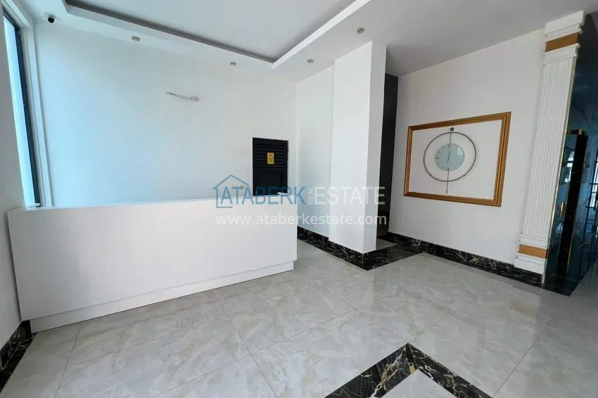 Apartment 1+1 in the center of Mahmutlar — furniture, advantageous format, modern complex 17 