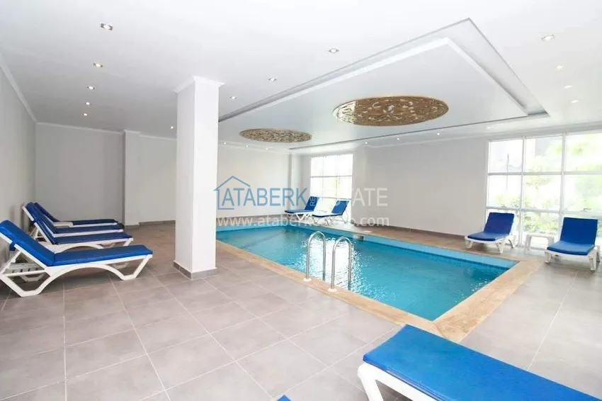 Spacious 1+1 apartment in Kestel — 75 m2 furnished, 150 meters from the sea 21 