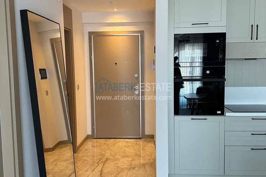 Purchase  1+1 apartment in Antalya, Kepez district — furniture, modern residence, directly from the owner  2 