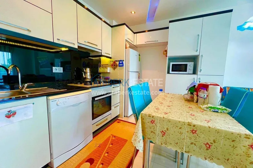 Purchase  Spacious 1+1 apartment in Kestel — 75 m2 furnished, 150 meters from the sea 3 