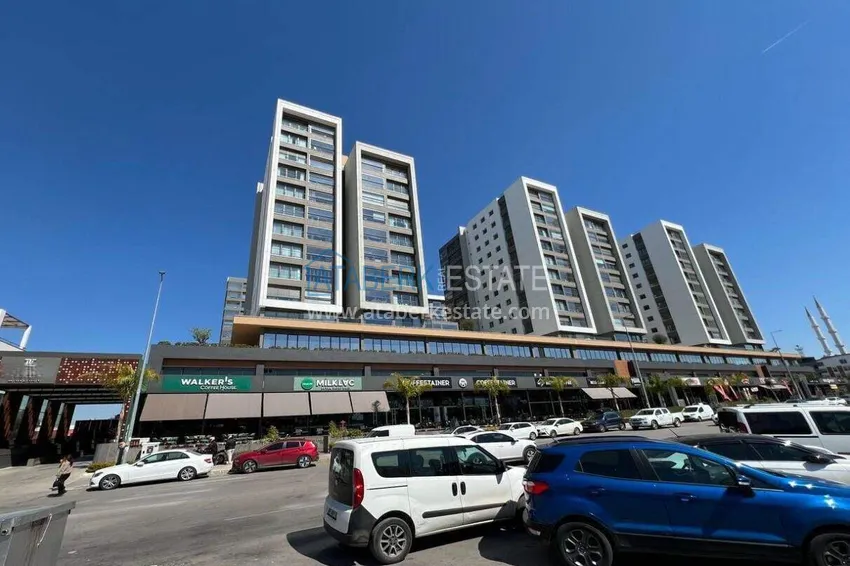 1+1 apartment in Antalya, Kepez district — furniture, modern residence, directly from the owner  4 