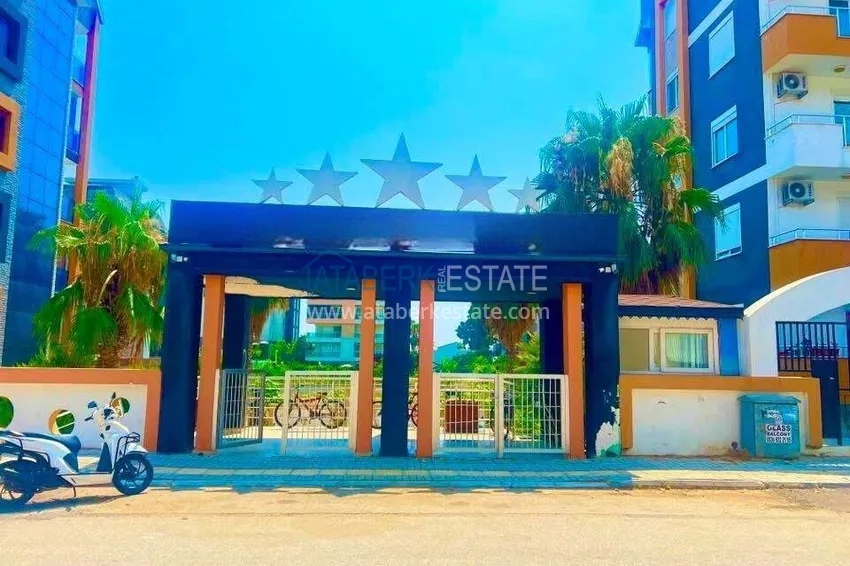 Spacious 1+1 apartment in Kestel — 75 m2 furnished, 150 meters from the sea 4 