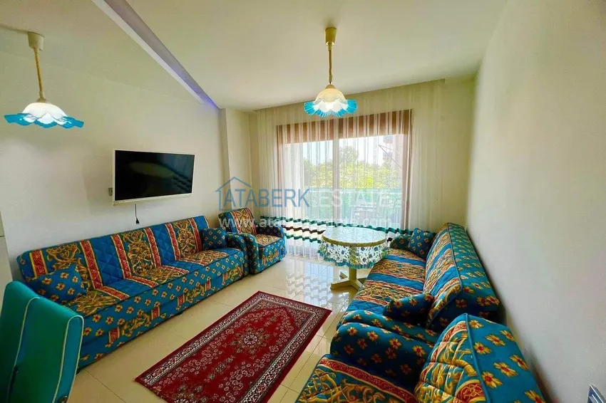 Purchase  Spacious 1+1 apartment in Kestel — 75 m2 furnished, 150 meters from the sea 4 