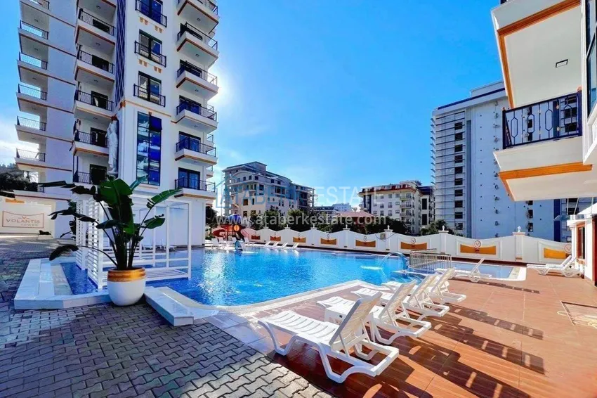 Apartment 1+1 in the center of Mahmutlar — furniture, advantageous format, modern complex 5 