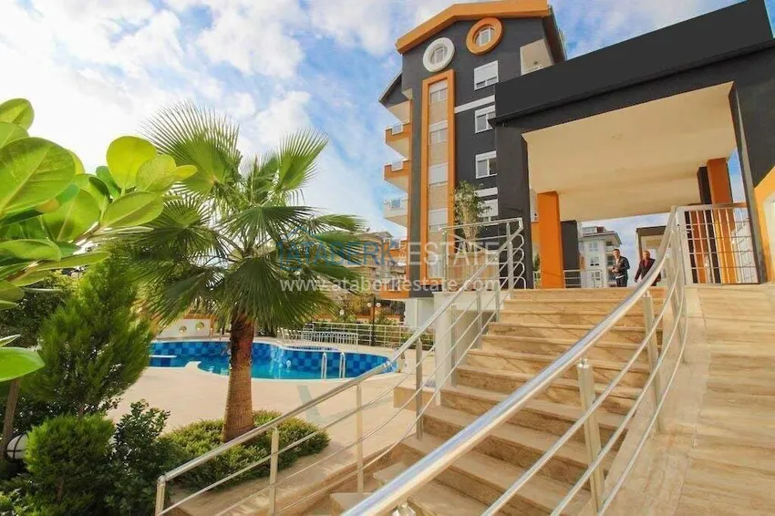Spacious 1+1 apartment in Kestel — 75 m2 furnished, 150 meters from the sea 5 