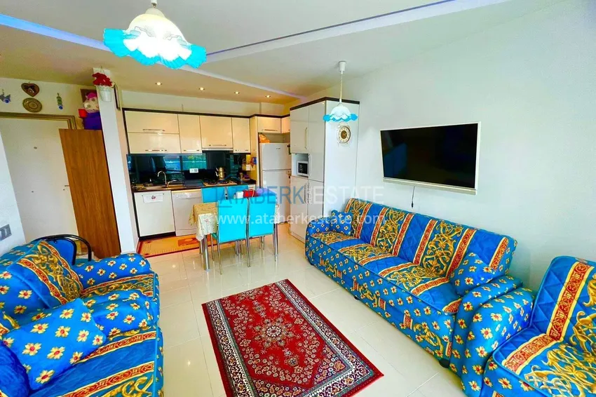 Purchase  Spacious 1+1 apartment in Kestel — 75 m2 furnished, 150 meters from the sea 5 