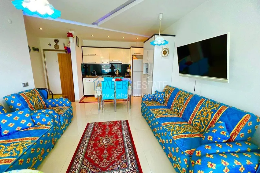 Purchase  Spacious 1+1 apartment in Kestel — 75 m2 furnished, 150 meters from the sea 6 