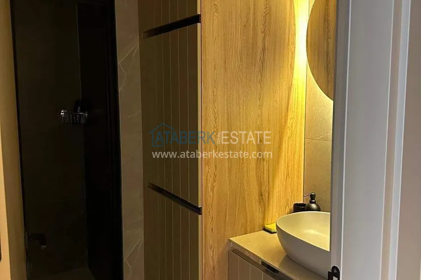 Purchase  1+1 apartment in Antalya, Kepez district — furniture, modern residence, directly from the owner  7 