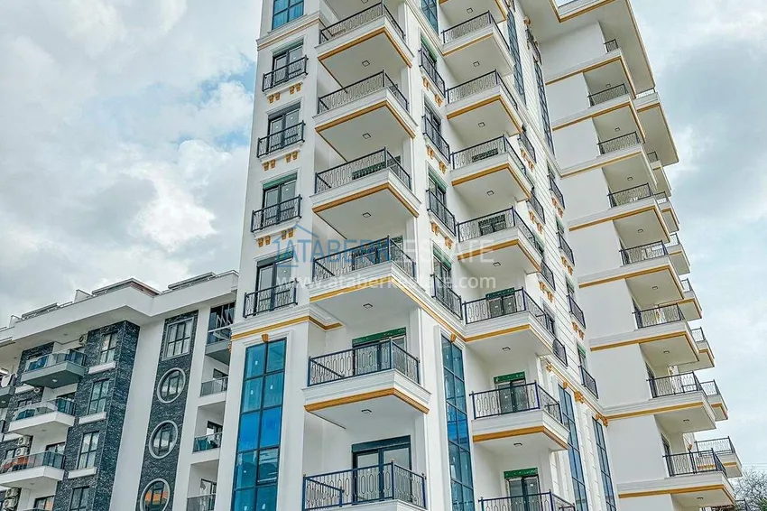 Apartment 1+1 in the center of Mahmutlar — furniture, advantageous format, modern complex 9 
