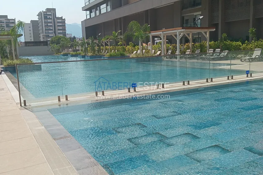 1+1 apartment in Antalya, Kepez district — furniture, modern residence, directly from the owner  10 