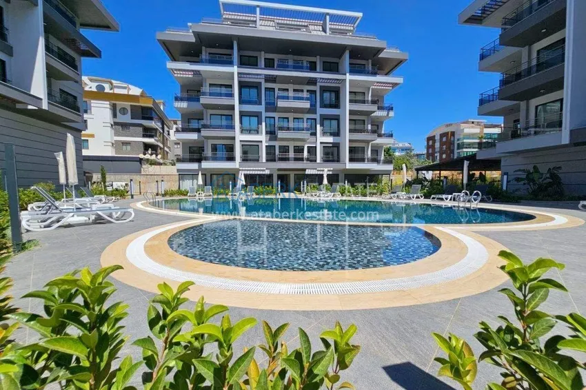 Apartment 1+1 in Oba — furnished in a modern complex 1 