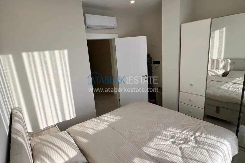 Purchase  Furnished 2+1 apartment in the center of Alanya — Cleopatra beach area, directly from the owner  13 
