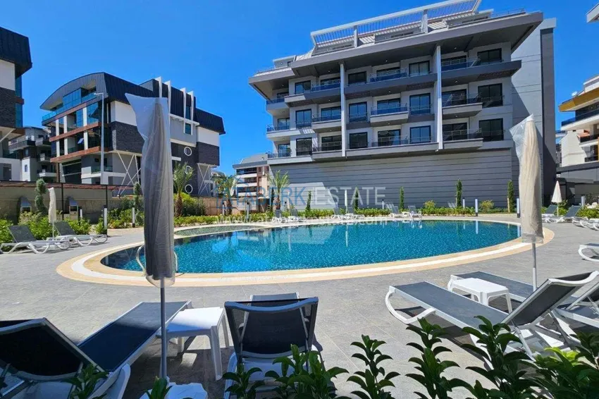Apartment 1+1 in Oba — furnished in a modern complex 2 